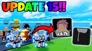 *UPDATE 15* NEW Trial, Heroes, Upgrades & More!! Anime Max Simulator