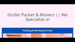 Grofer packer & mover