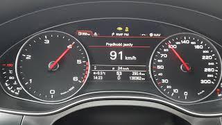 AUDI A6 C7 3.0TDI Stage1 Acceleration  0 - 200 km/h