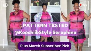 [768]Pattern Tested||NEW Seraphina Dress Pattern by @keechiibstyle