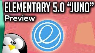 Elementary 5.0 Juno Preview