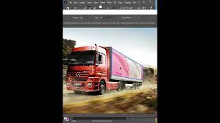 how to fill poster in the van inside Photoshop. Easy steps to follow.