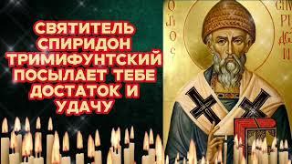 Молитва Спиридону Тримифунтскому на достаток и успех в делах. Святитель всегда придёт вам на помощь