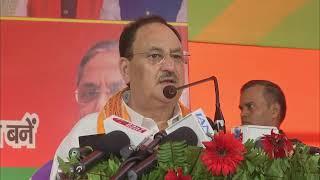 BJP National President JP Nadda during the BJP's membership drive-2024 in Patna, Bihar.