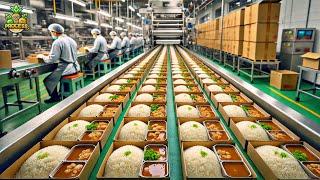 How Millions of Ready Meals Are Made in a Factory | Ready Meals Factory Process