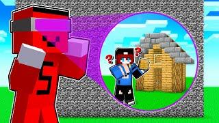 HASANI YAPI KAPIŞMASINDA X-RAY HİLESİYLE TROLLEDİM !! - Minecraft