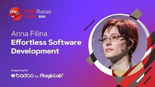 Effortless Software Development /  Anna Filina (Zenika Montreal)