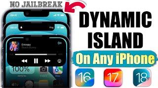 Get MisakaX Dynamic Island for iOS 16 - 18 Without Jailbreak