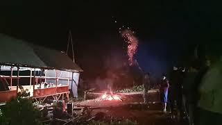 Hati2 sahabat CTM main kembang roman candle Jangan di pegang berbahaya