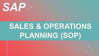 SAP Sales and Operations Planning (SOP) | #sapwithik | #sappp