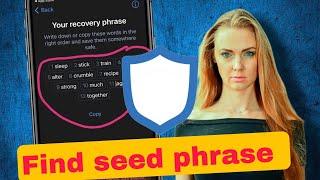 How to find the seed phrase in your Trust Wallet /Easy explained even for blondes /@metablond