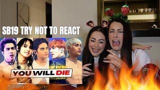 SB19 Try Not to REACT Challenge 2023 w/ @jessicaxwonder | *too hot to handle*