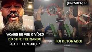 POLÊMIC4 Stipe Miocic RECEBE DURAS CRÍTIC4S após TREINO e Jon Jones REAGE e MANDA DURO RECADO