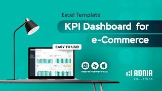 KPI Dashboard Template for e-Commerce - Adnia Solutions