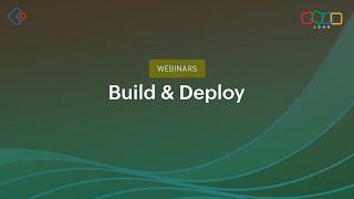 Build and Deploy in Creator