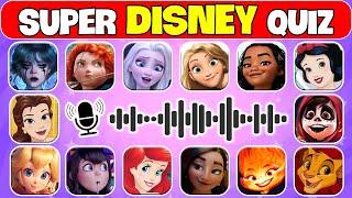 Guess The DISNEY CHARACTERS By SUPER DISNEY QUIZ - Compilation | Disney Songs Trivia | NT Quiz