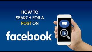 How to Search for Posts on Facebook