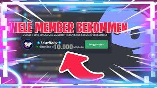 Discord VIELE USER bekommen | Discord Tutorial