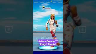 Would you guys Cop or Drop Ariana Grande "7 Rings" Emote! #shorts