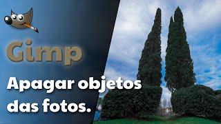 Remover objetos das fotos - Como fazer com o Gimp