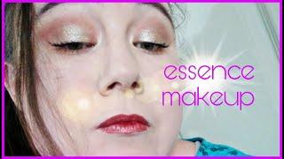 Testing out some exciting new essence makeup melted chrome and instafoundation