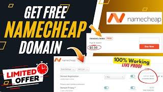 How To Get NameCheap Free Domain | Limited Time Offer Buy Name Cheap Free Domains