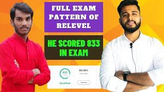 How to CRACK RELEVEL EXAM | Relevel Exam by Unacademy | SCORED 833 SCORE