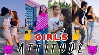 Girls Attitude Videos Best Viral Attitude Tik Tok Video||Chukka All Vissa