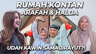 ROOMTOUR RUMAH ARAFAH & HALDA DIBAYAR KONTAN?! UDAH NIKAH SAMA JIRAYUT? | VLOG