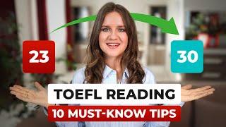 How to score 30/30 on the TOEFL Reading: 10 Crucial Tips