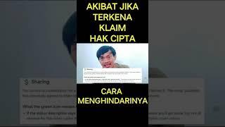 Jika Video Terkena Klaim Hak Cipta, Bagaimana?