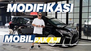 MODIFIKASI MOBIL MEWAH TOYOTA ALPHARD JADI LEXUS LM350 SUPER MEWAH DAN KEREN !!