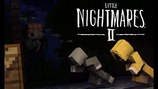 The Hunter | Little Nightmares 2 Minecraft animation (short)