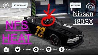 NEED FOR SPEED HEAT I Neues Auto getunt mit JP Logo - Nissan 180SX Type X