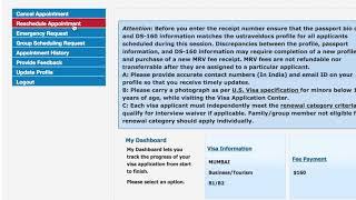 TIG | How to change LOCATION of US VISA Appointment/interview