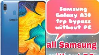 Samsung Galaxy A30 / a30s frp bypass without PC new method 2024 / all Samsung frp bypass easy method