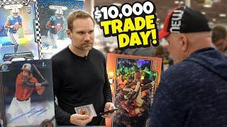 Making $10,000 Trades at the Chantilly Sports Card Show 