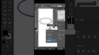 Text warp in Adobe illustrator  #youtubeshorts #alanwalker #adobeillustrator