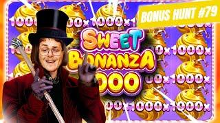 BONUS HUNT #79 6000€ BE x150 SWEET BONANZA 1000 SAUVE CE HUNT !!