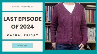 A Finished Sweater and a Finnsheep Fleece // Casual Friday S7E27