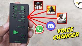 Voice Changer Device For Mobile & PC Unboxing And Review