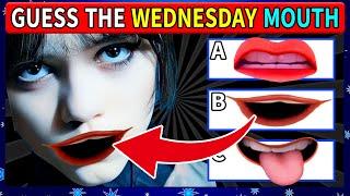 Guess the Wednesday Character by Their Eyes by the Silhouette Quiz | Wednesday Quiz #8