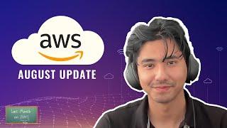 AWS NEW FEATURES AND UPDATES | Last Month in Cloud | August 2024 Edition | New AWS Cloud Updates