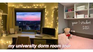 My university dorm room tour || 2021 UK Year 1 student