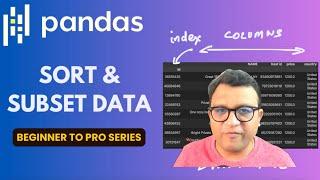 How to Sort & Subset Data in Pandas: Easy & Efficient Techniques