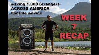 Asking 1,000 Strangers for Life Advice | Week 7 Recap! | Advice From America