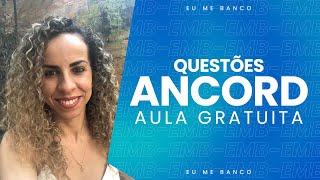 Ancord - Correção de questões de prova | Profa. Juliana Laino