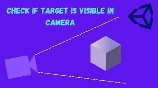 Unity 3d Tutorial : How To Check If Target GameObject is Visible in Camera - 2021