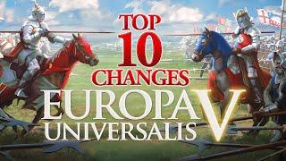 The BEST Changes coming to Europa Universalis 5!