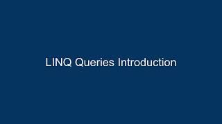 Introduction to LINQ Query syntax in C#